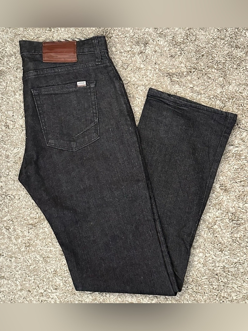 Vans Customade For You Men’s 30/30 Black 5-Pocket Straight-Leg Denim Jeans